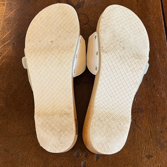 Burberry by Dr. Scholl’s women’s size EU39, US 8 sandals, wood platform, white - Picture 4 of 9